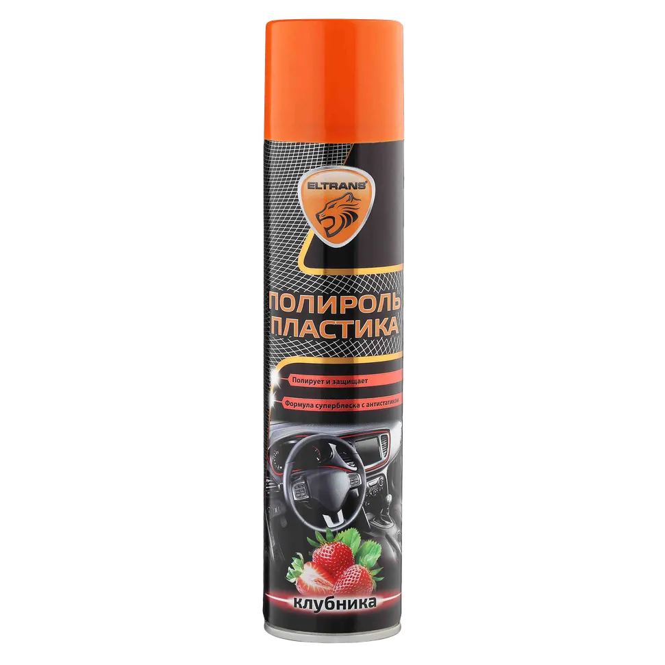 Полироль пластика Клубника ELTRANS 400 мл EL-0802.29 ELTRANS EL-0802.29