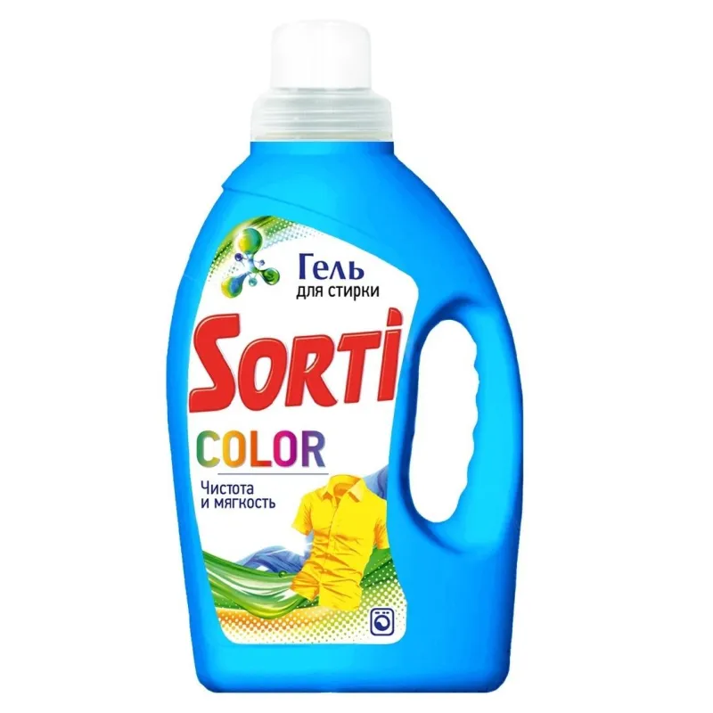 Гель для стирки Sorti Color 3000гр 1621301