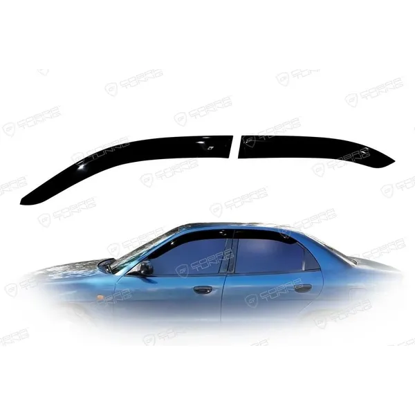 Дефлектора на окна Daewoo Nubira Sd/Hb 1997-2003EuroStandard деф.окон Cobra Tuning DE10997