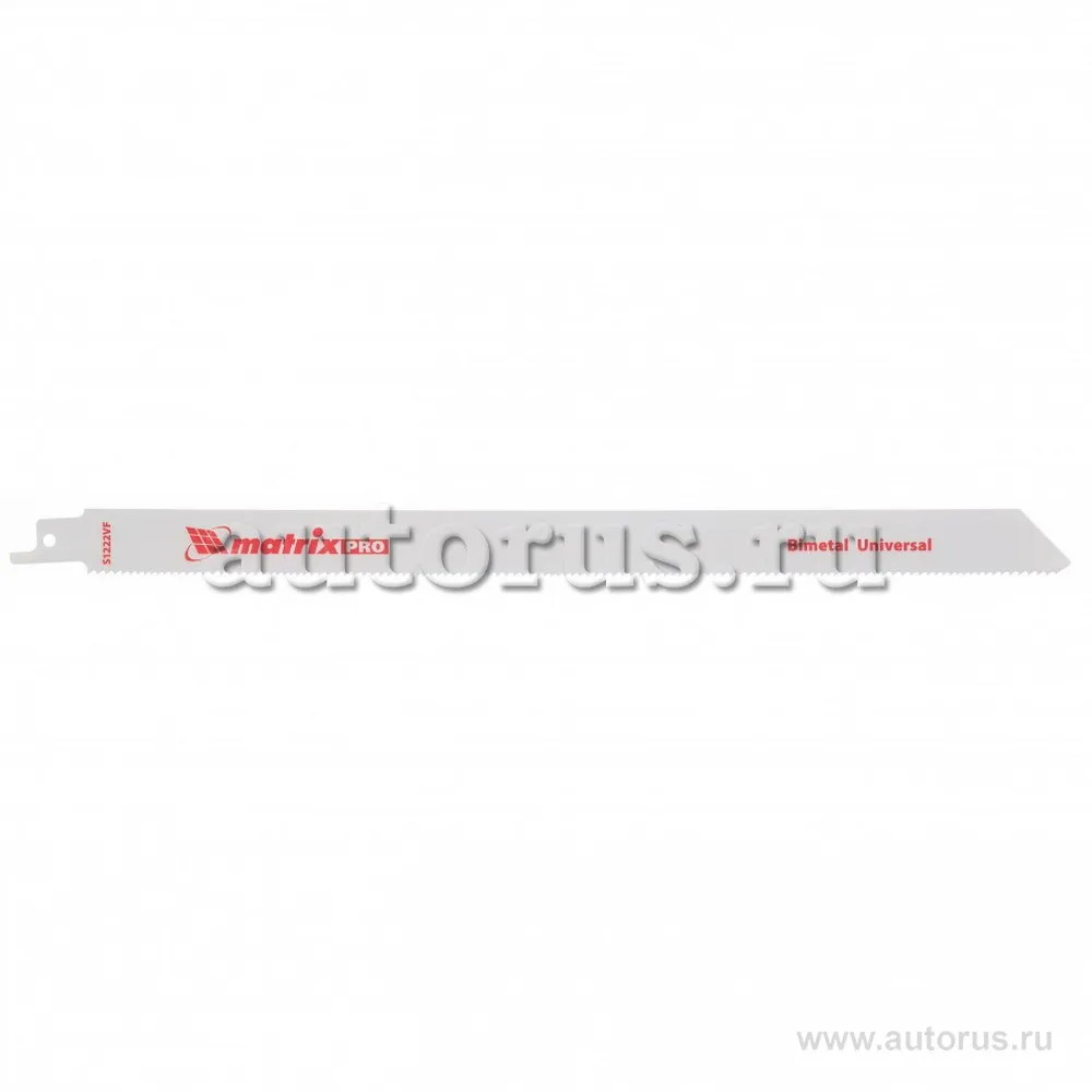 Полотна универсальные для сабельной пилы S1222VF, 275/1,8-2,5 мм, Bimetal, 2 шт, Pro MATRIX 782003 MATRIX 782003