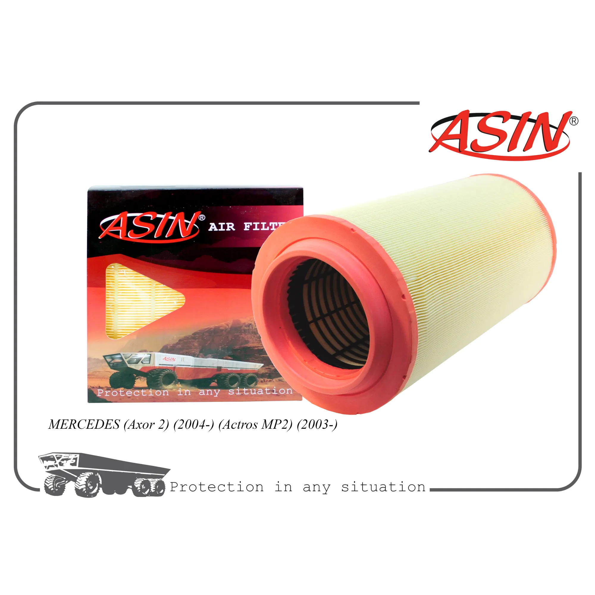 Фильтр воздушный A0040943504/ASIN.FA3487 ASIN ASIN ASIN.FA3487