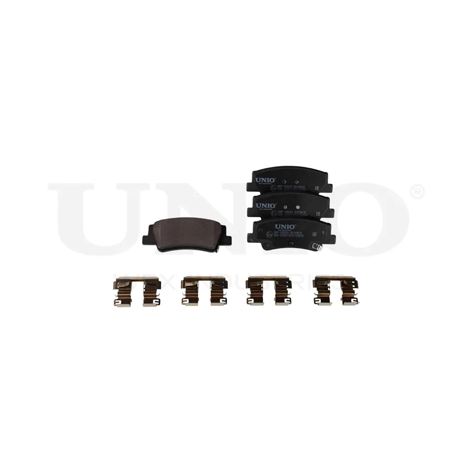 Колодки тормозные дисковые задние UNIO BRP-20033