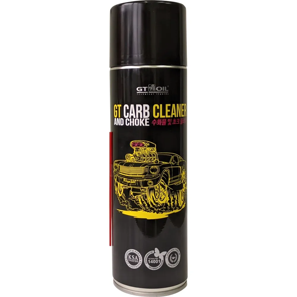 Очиститель GT Carb and Choke Cleaner, спрей, 650 мл GT OIL 8809059410158
