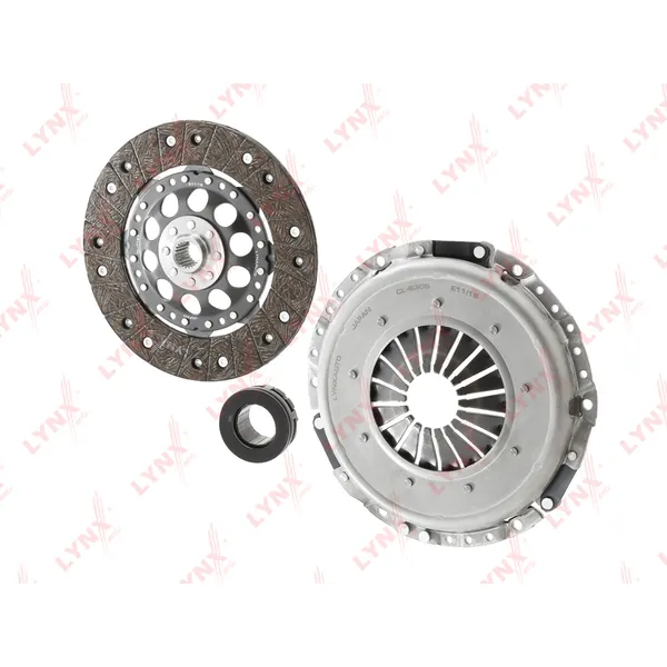 Комплект сцепления (Ш 228 mm) AUDI A4 1.8-2.0 95-08 / A6 1.8-2.0 95-0 LYNXauto CL-1558