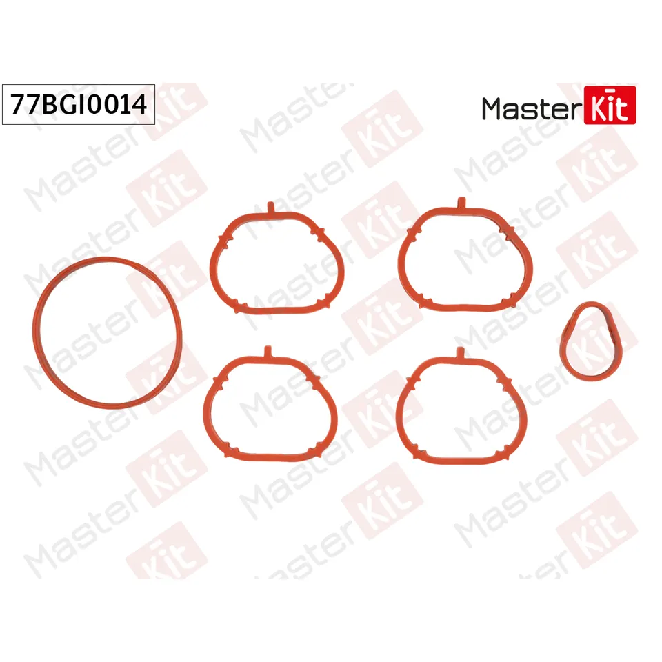 Комплект прокладок впускного коллектора MASTERKIT 77BGI0014