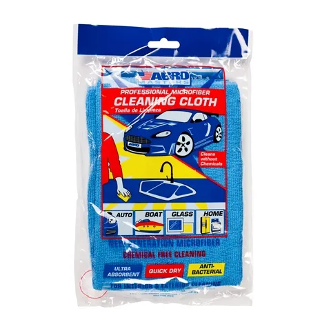 Салфетка из микрофибры ABRO CT-210-BL 38x40 см ABRO CT-210-BL