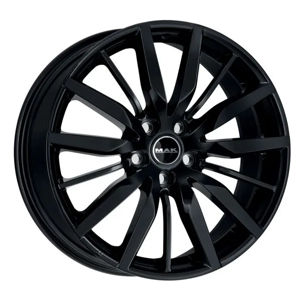 Диск литой R19 8J 5x114.3/76 ET50 MAK Barbury Gloss Black F8090BYGB50F4