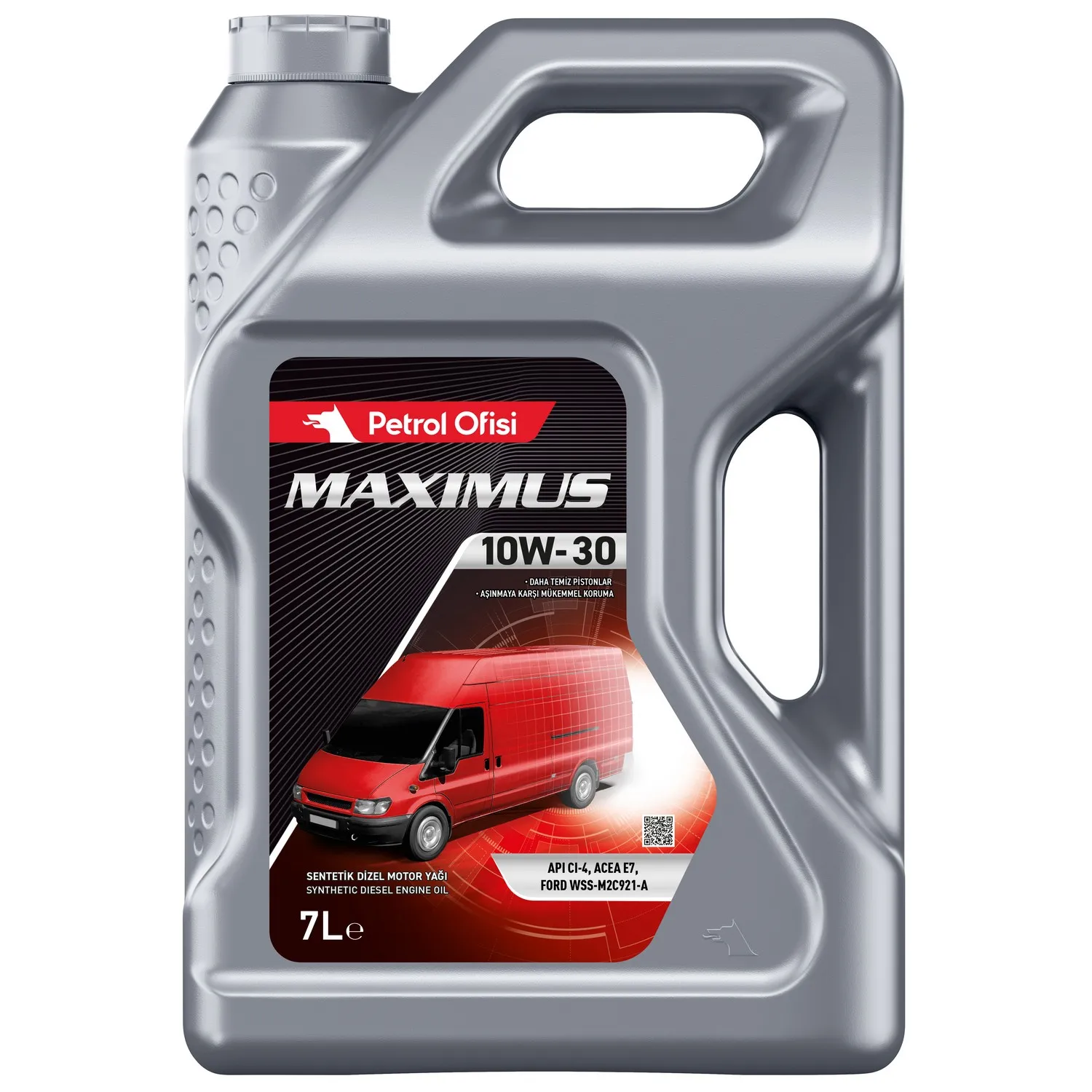 Масло моторное MAXIMUS 10W-30 7 л. Petrol Ofisi 400001629