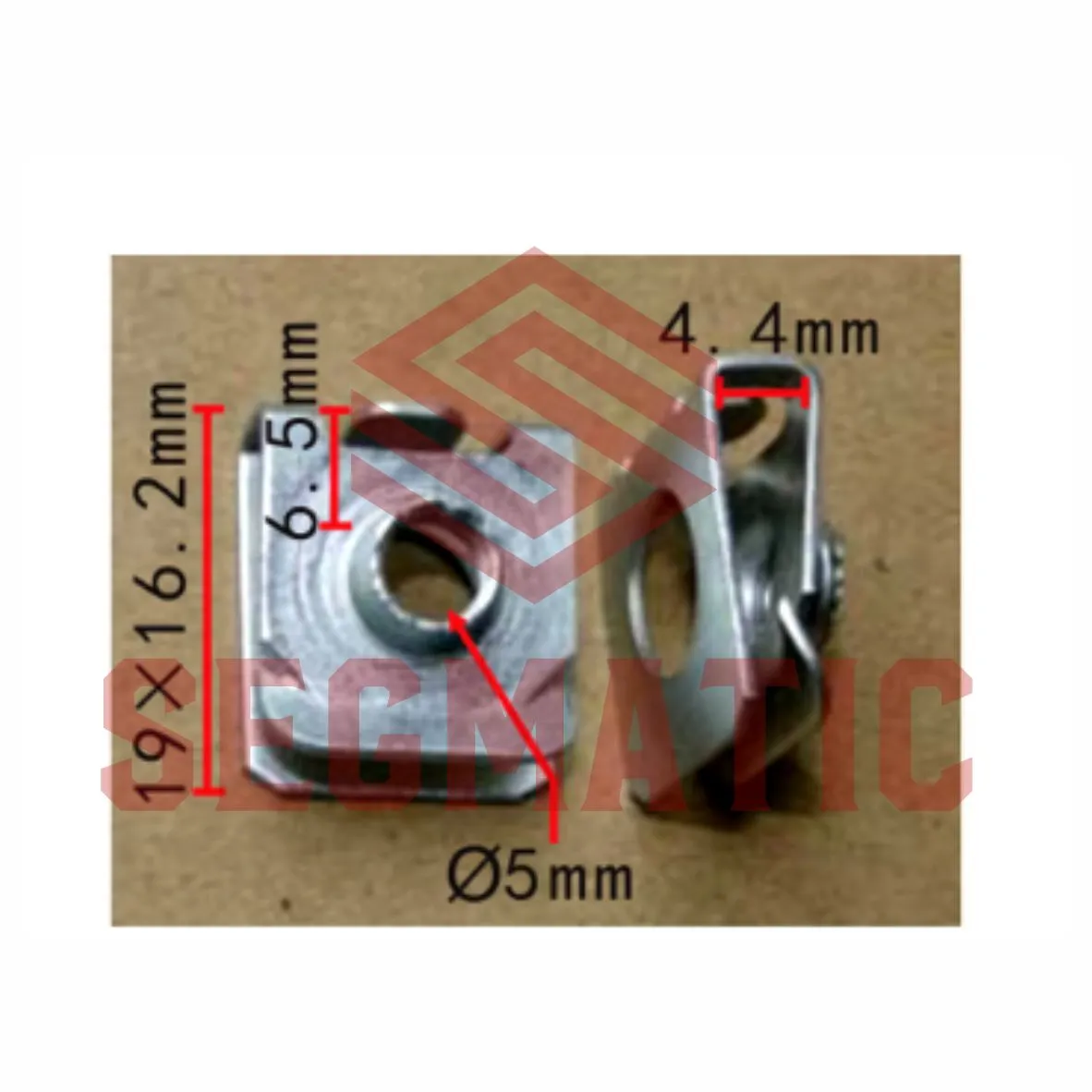 Клипса металлическая TOYOTA SEGMATIC SG70203337