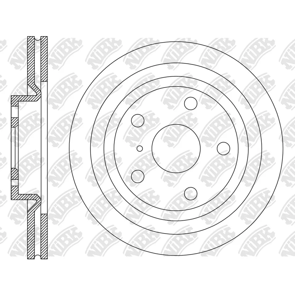 ROTOR DISC NIBK RN2282