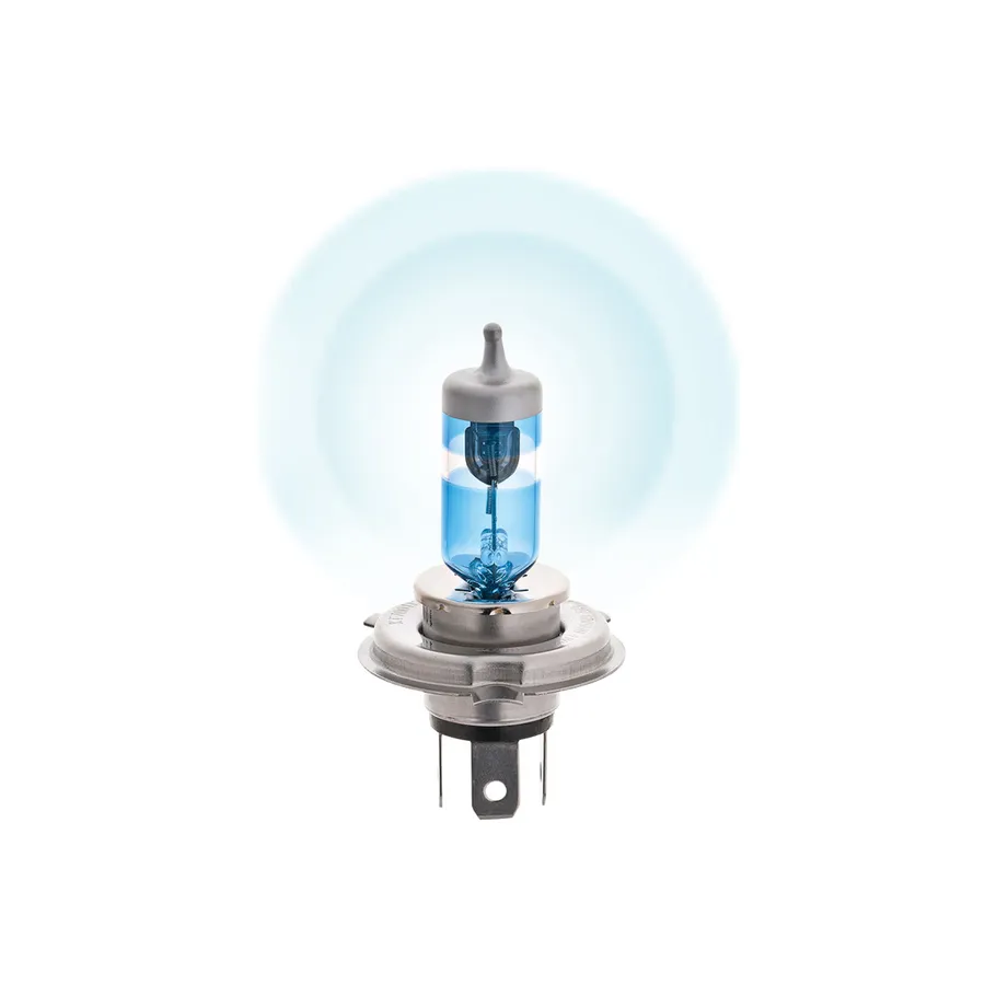 Лампа 12V H4 60/55W P43t 4000K KRAFT 2 шт. картон KT700204