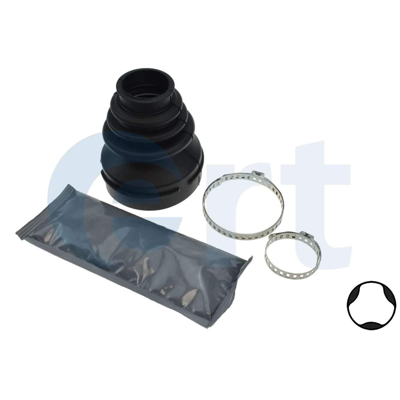 Пыльник ШРУСа внутр к-кт CITROEN BERLINGO 96-, BERLINGO фургон 96-, C4 04-, C4 Grand Picasso 06-, C4 ERT 500405
