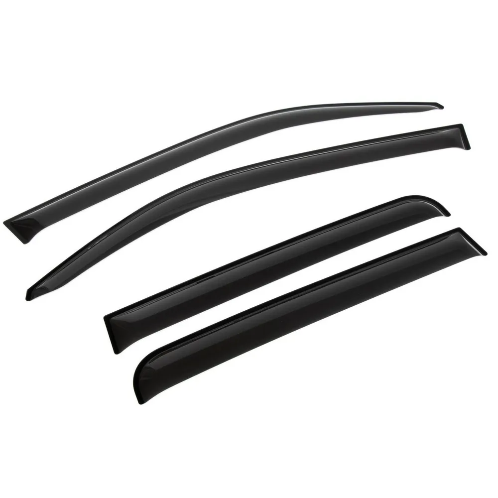 Дефлекторы окон, RIVAL, для Volkswagen Amarok 2010-2019, листовой ПММА, 4шт. Volkswagen Amarok 35807001