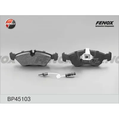 Колодки тормозные дисковые MB SPRINTER 2T/3T/4T 95-06, VW LT 28-35/28-46 96-0 FENOX BP45103