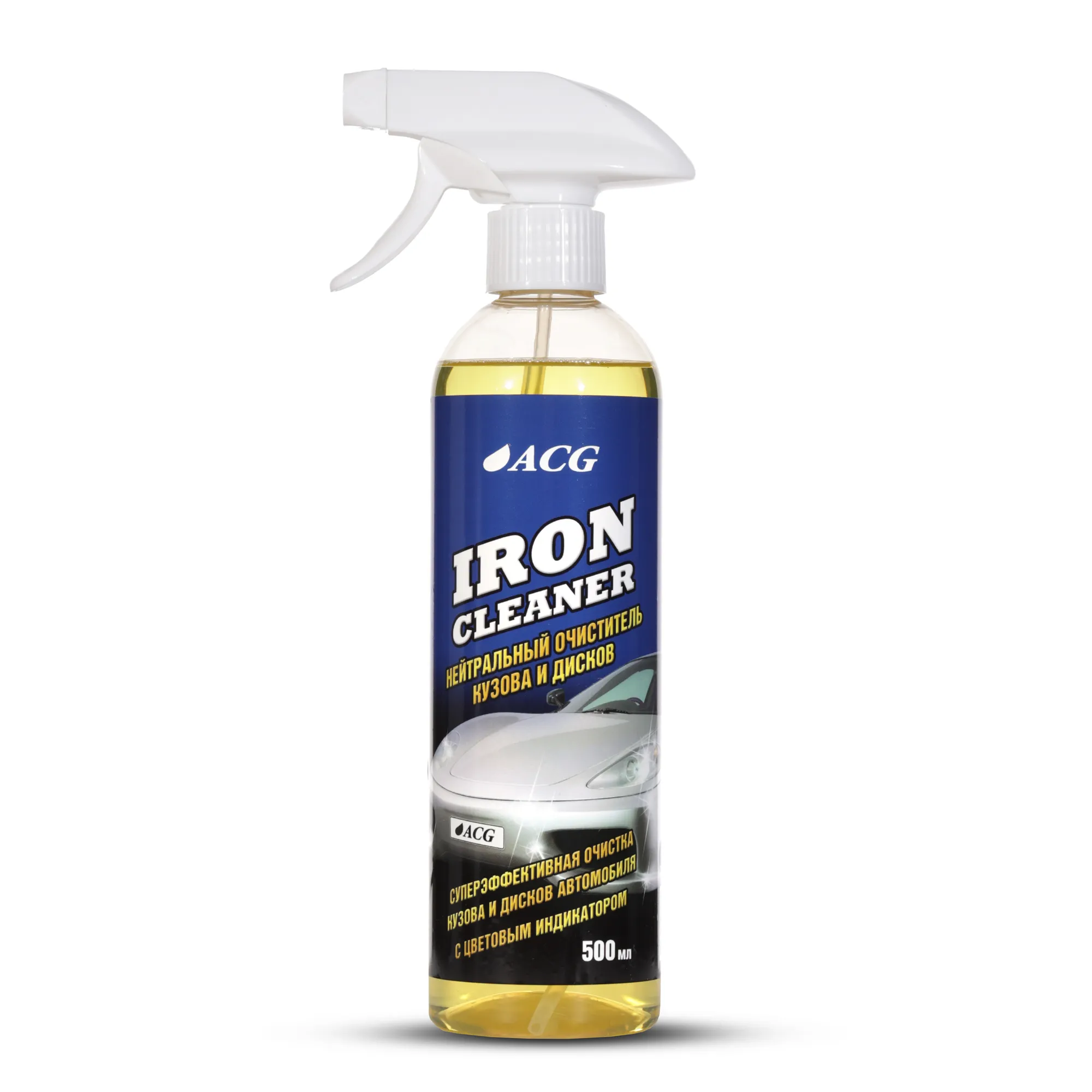 Очиститель нейтральный кузова и дисков с индикатором IRON CLEANER ACG 500 мл 1/15/8 ACG 1013785