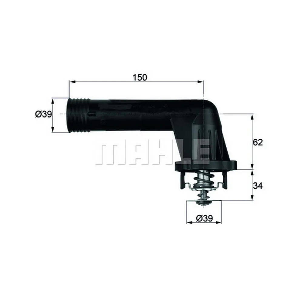 Термостат BMW E36/E34 mot.M40/M43 KNECHT/MAHLE TI 20 95