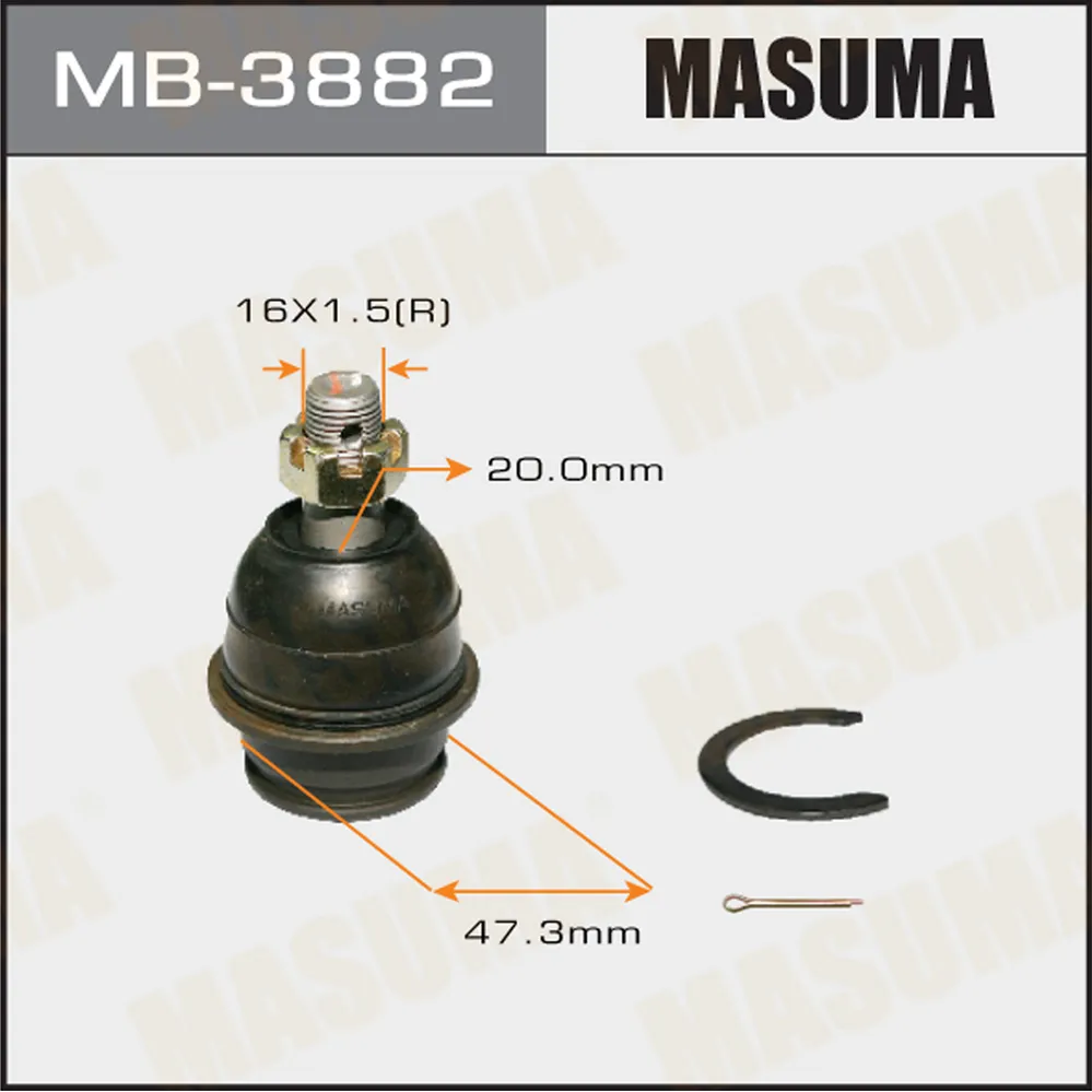Опора шаровая L/R MASUMA MB-3882