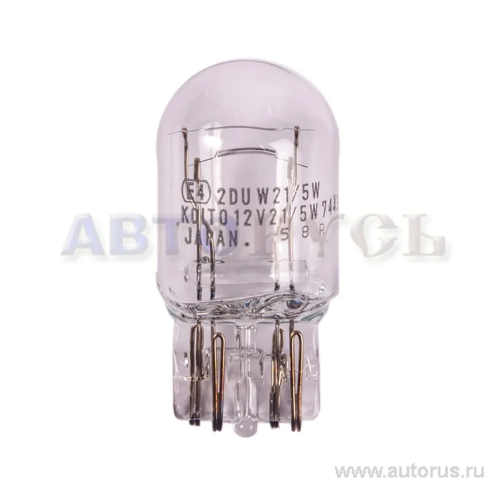 Лампа 12V W21/5W 21/5W W3x16q KOITO 1 шт. картон 1891