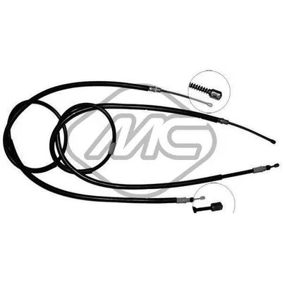 ТРОС РУЧНИКА GRANDESPACE LUNGO (DRUM BRAKE) KIT - 2 CABLES DX Metalcaucho 80374