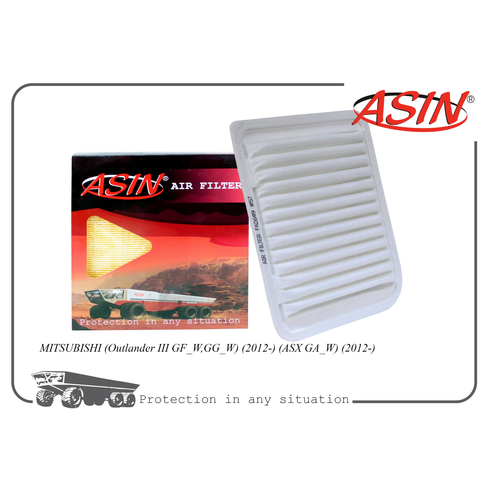 Фильтр воздушный MR968274/ASIN.FA2649 ASIN ASIN ASINFA2649