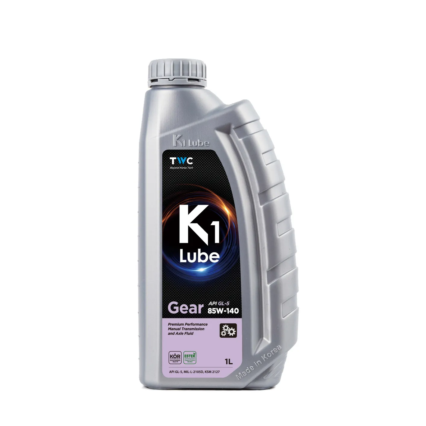 Масло трансмиссионное K1 Lube Gear 85W140 1L K1 LUBE K4892AL1W1