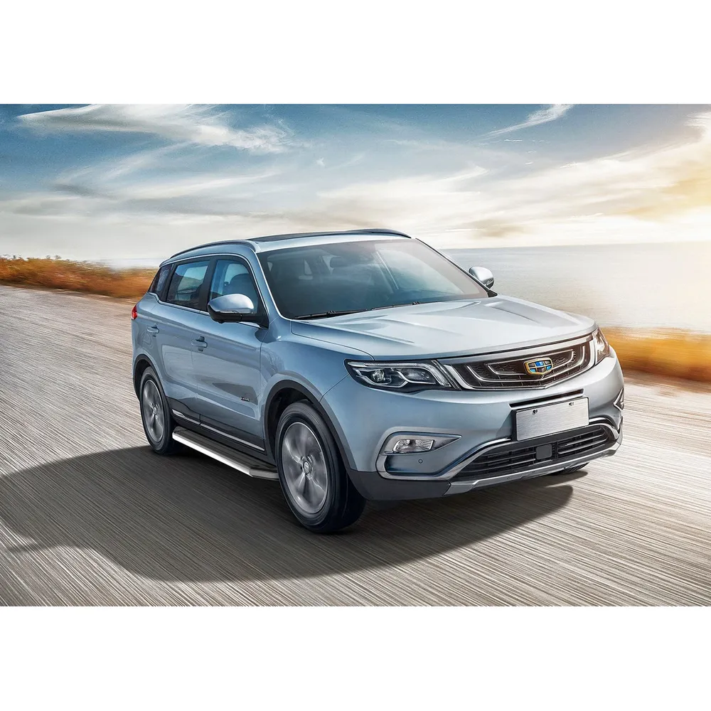 Порог-площадка Premium A173ALP + комплект крепежа, RIVAL, Geely Atlas 2018- Geely Atlas A173ALP.1903.2