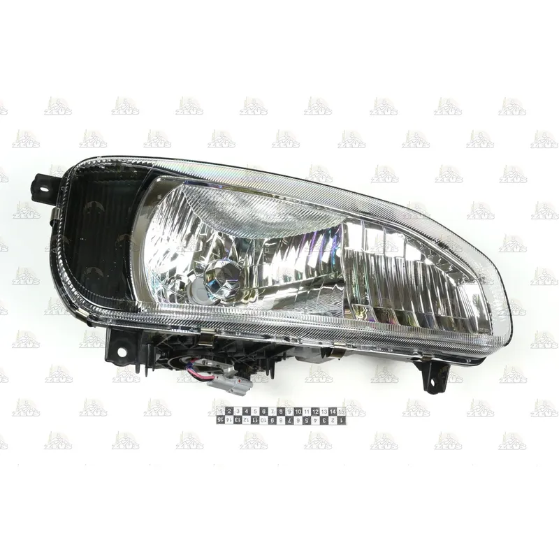 Фара правая ZEVS 02-6001 R