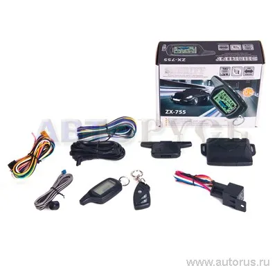 Сигнализация AUDIOVOX SHERIFF ZX-755, обратная связь