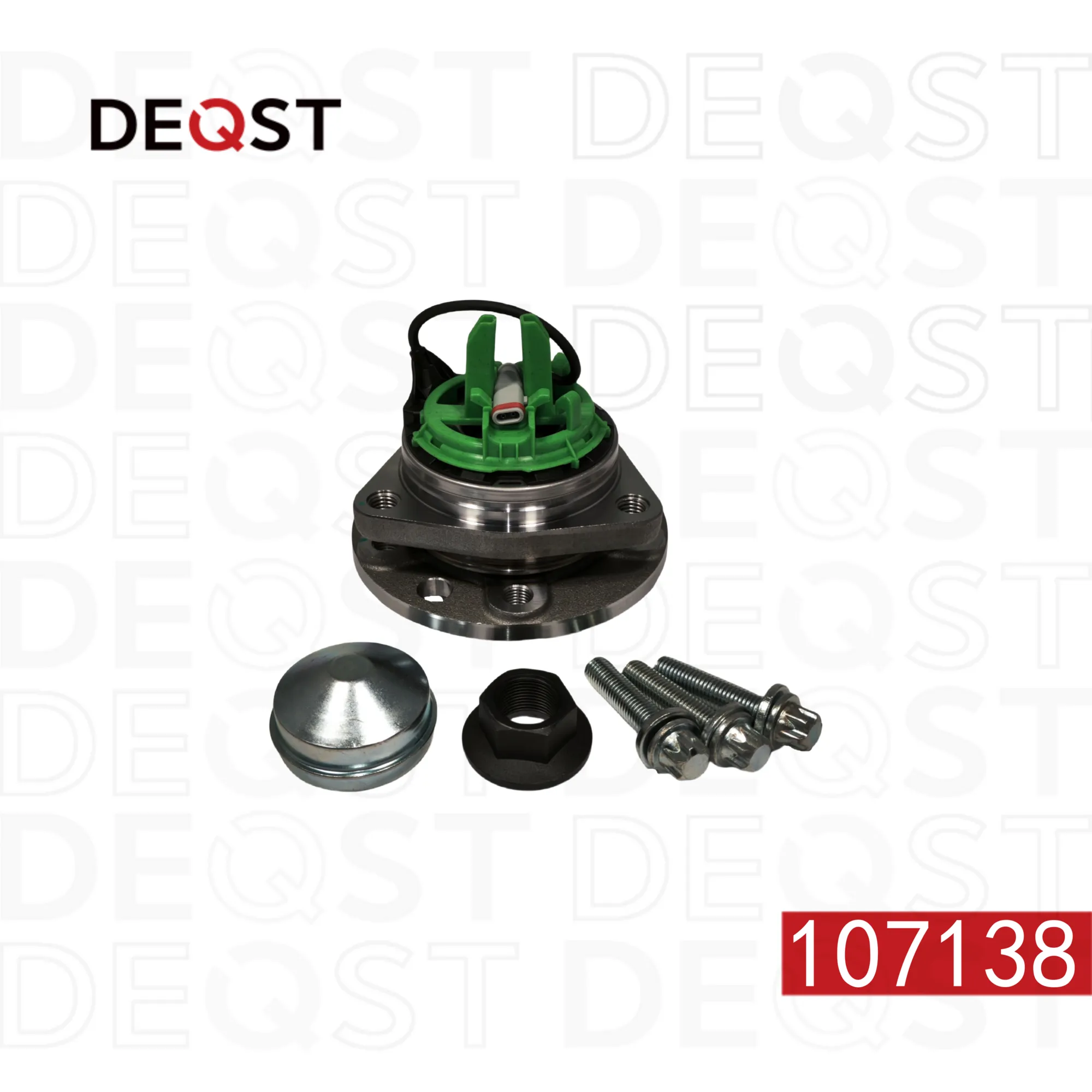 Ступица передняя в сборе L=R OPEL VECTRA C, OPEL SIGNUM 04.2002- DEQST 107138