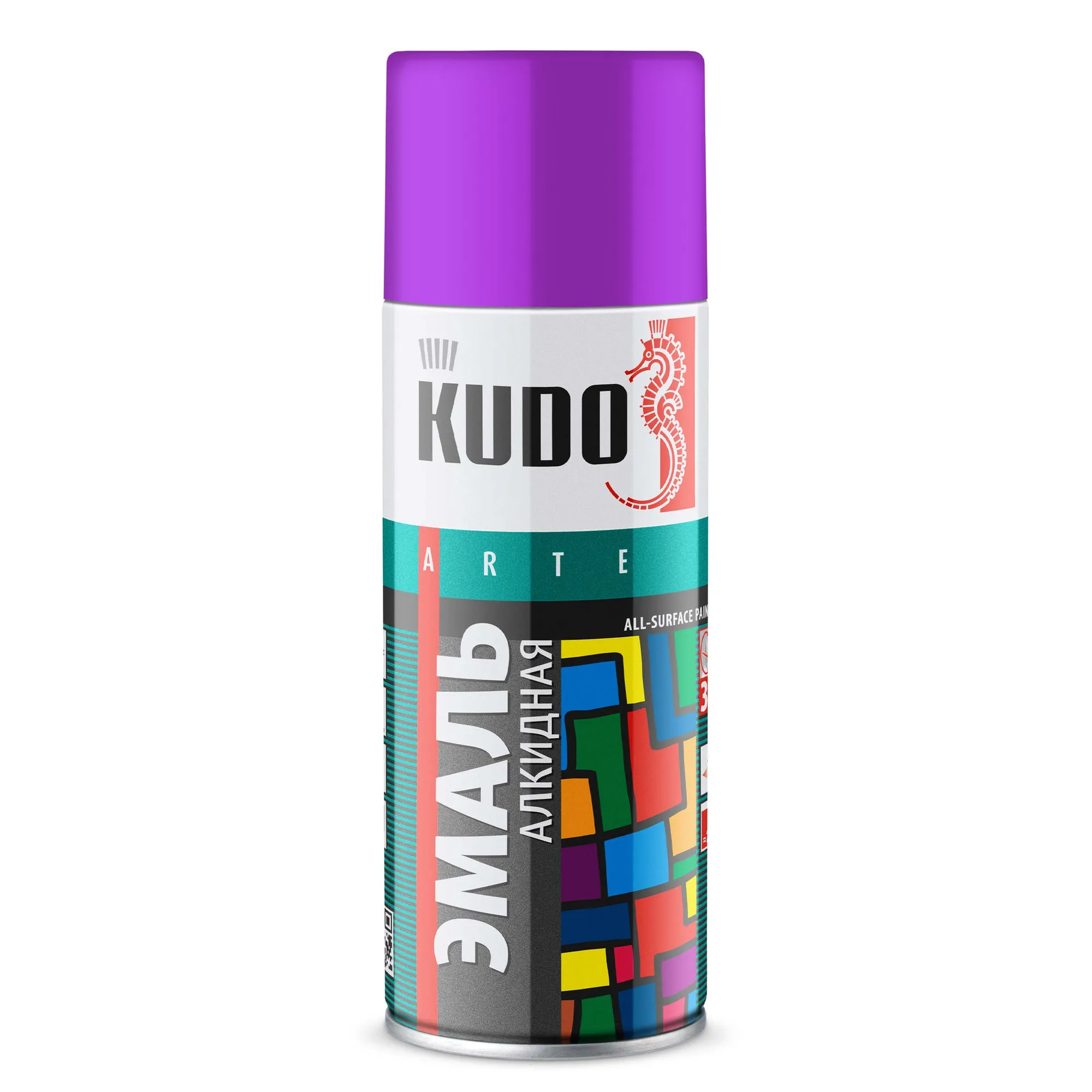 Эмаль универсальная фиолетовая мл KUDO KU-1015