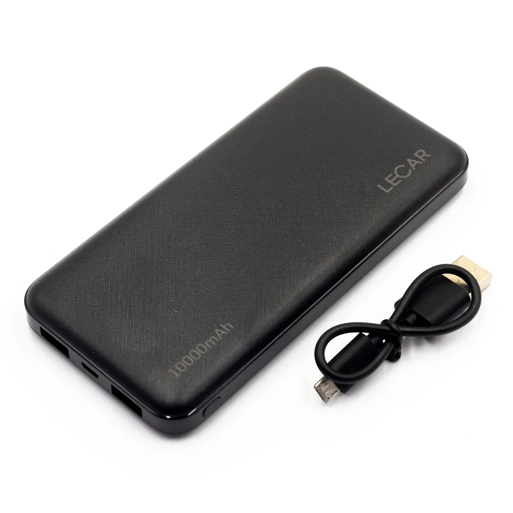 Аккумулятор внешний, 10 000 mAh, USB