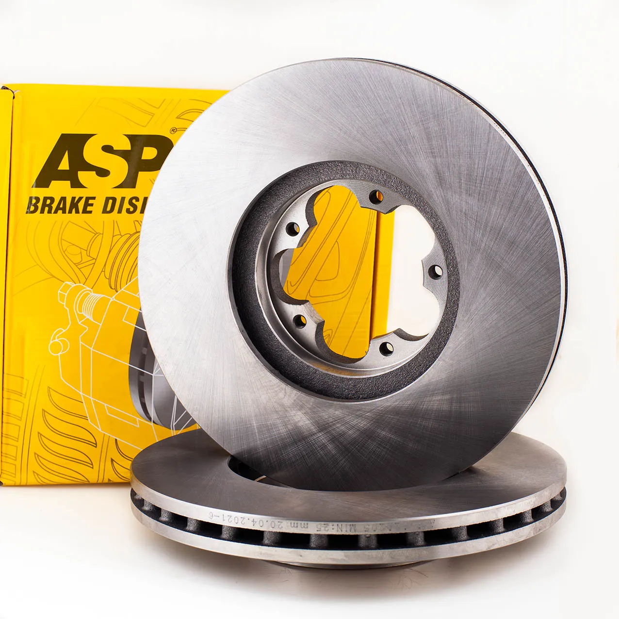 Диск тормозной передний FORD TRANSIT 2006-> /VENT D=300MM ASP 020205