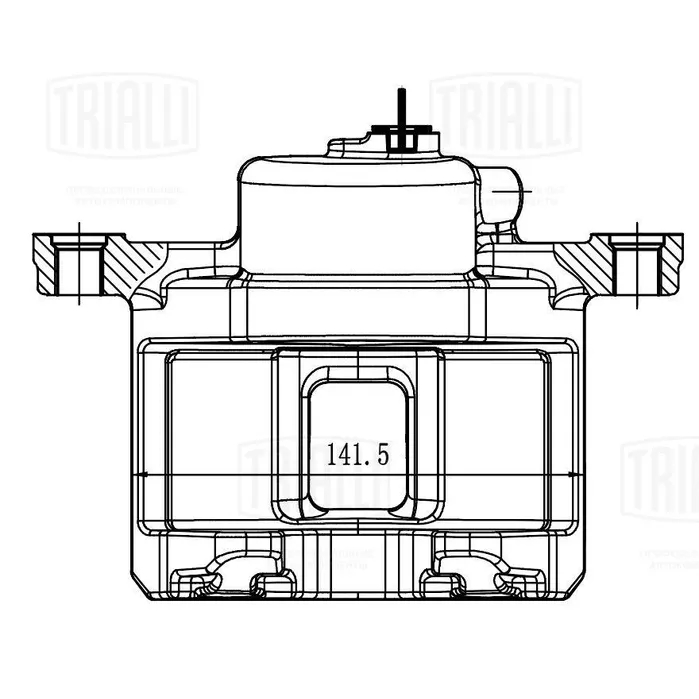 Суппорт торм. для а/м Opel Frontera A (91-)/B (98-) перед. лев. d60мм (CF 211301) TRIALLI CF 211301