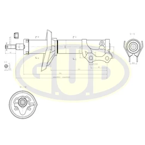 АМОРТИЗАТОР ПЕР МАСЛ SEAT IBIZA IIIITOLEDOVW GOLF IIIIV PASSATPOLOVENTO -02