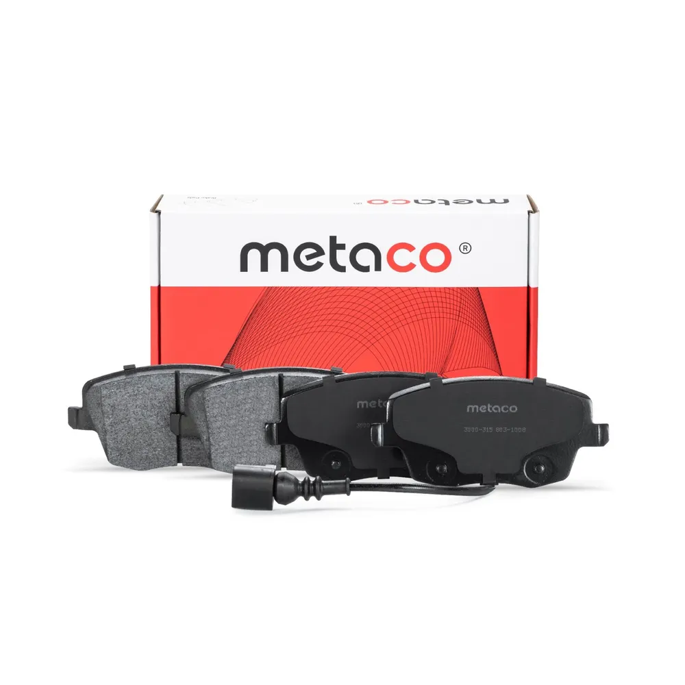 Колодки тормозные передние к-кт SEAT IBIZA III (1999-2002)/SKODA FABIA (1999-2006) Metaco 3000-315