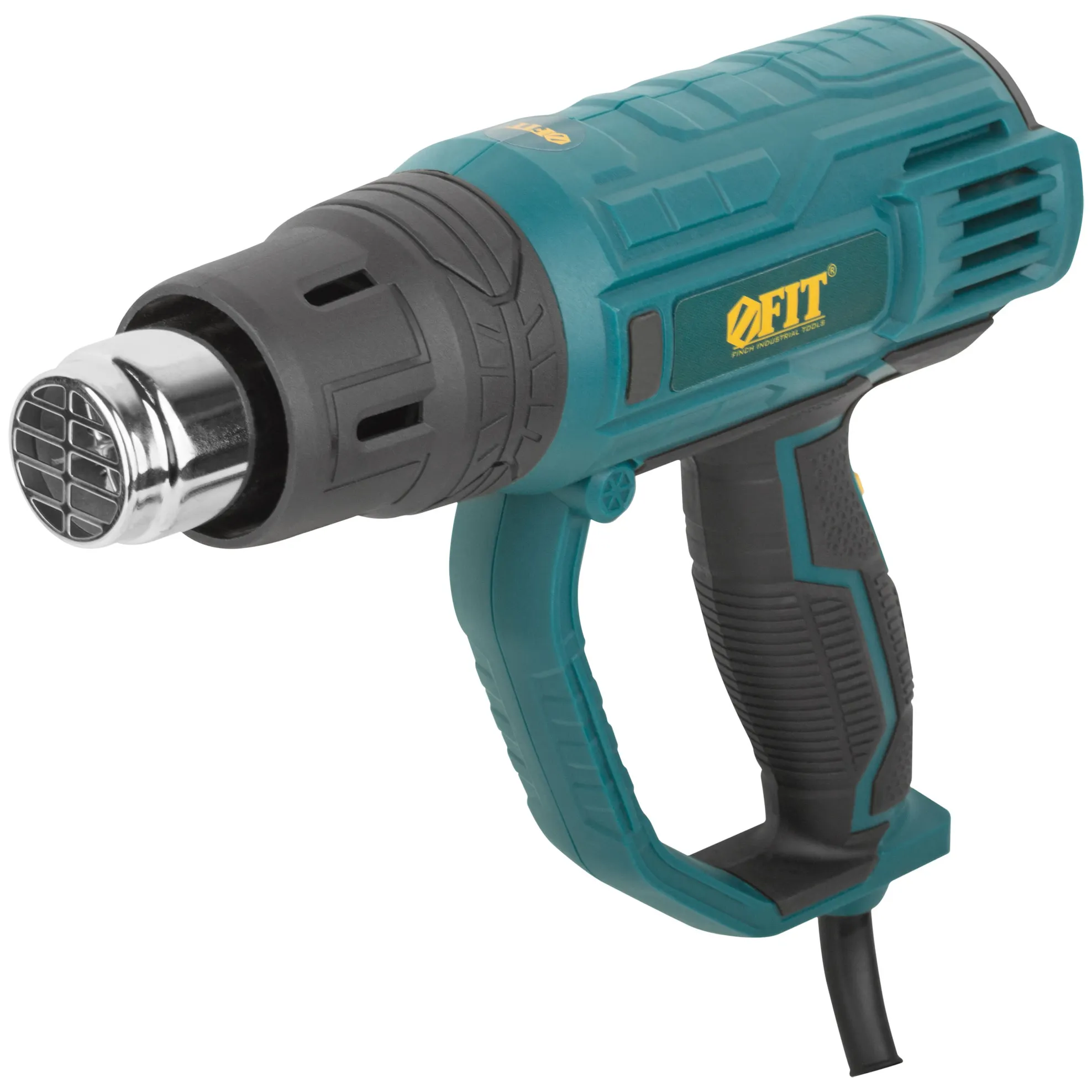Фен технический 2000 Вт; 350/600 °C; 300/500 л/мин; рез. накл.; коробка FIT 80612