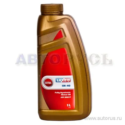 Масло моторное Luxe Extra SM/CF 5W40 синтетическое 1 л 7