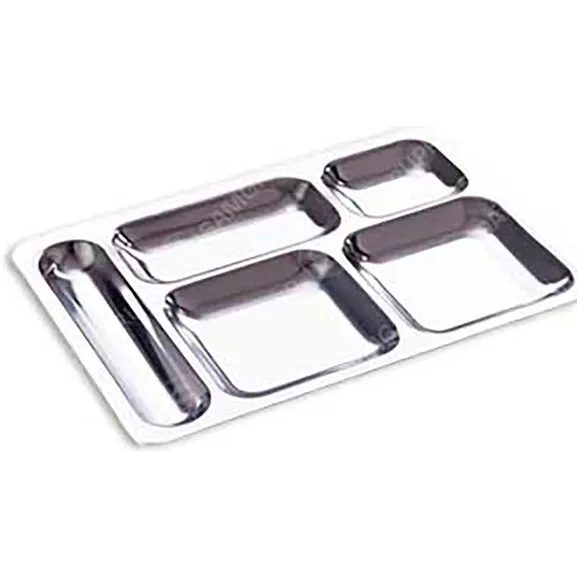 Поднос для обеда из нержавеющей стали 270х395х25 S SAMTOOLS SAMC-113122012