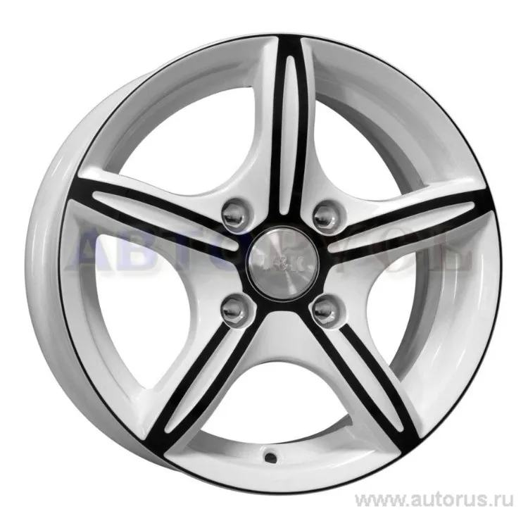 Диск литой R14 6J 4x98/58.5 ET38 КИК Мирель венге 2179