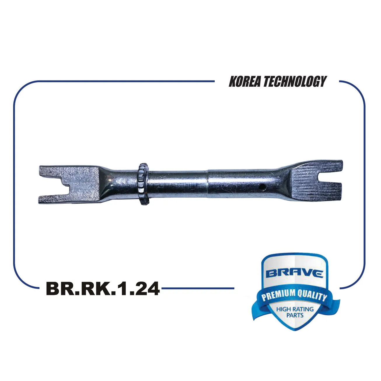 Ремкомплект задних тормозных колодок Nissan Almera BRAVE BR.RK.1.24