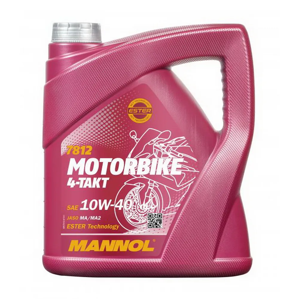 Масло моторное 4-Tакт MOTORBIKE 10W40 синтетическое 4л