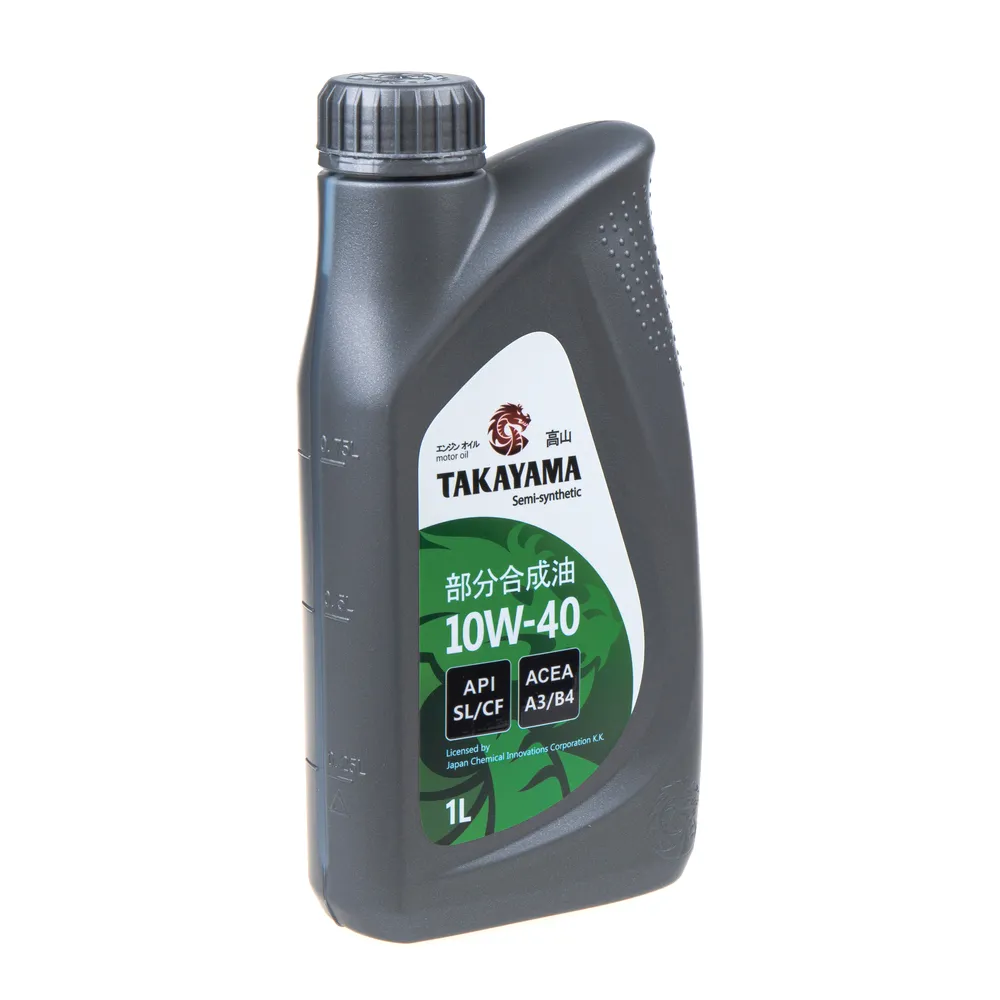 Масло моторное Takayama SAE 10W-40 API SL/СF пластик полусинтетика 1л 605525