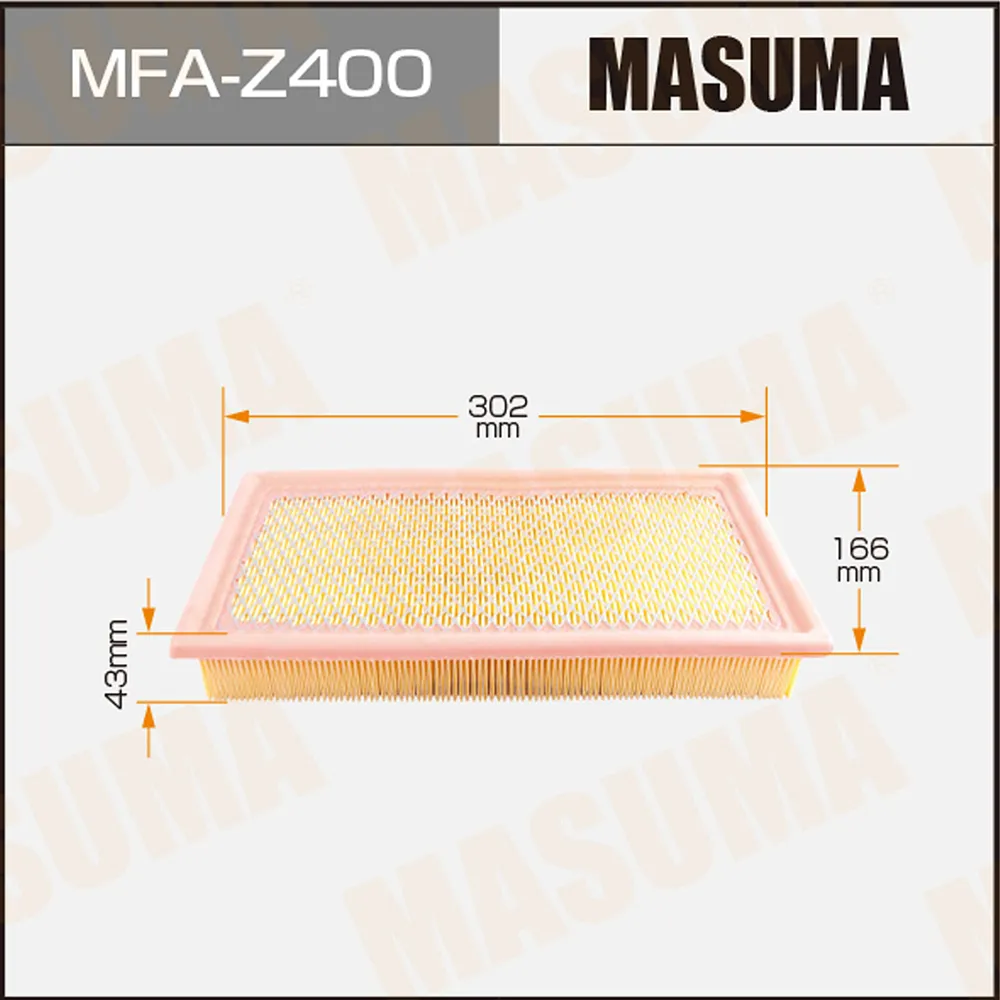 Фильтр воздушный MAZDA CX-9 MASUMA MFA-Z400
