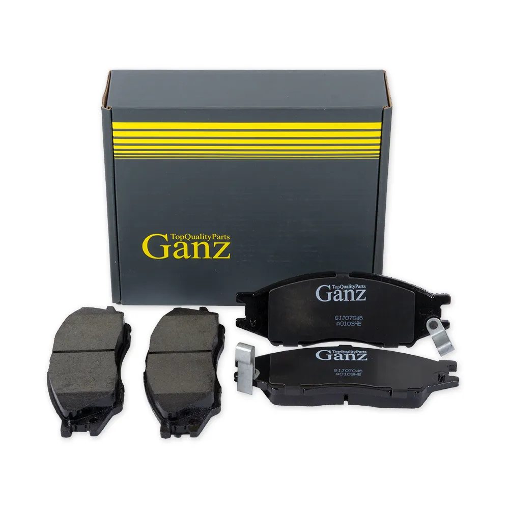 Колодки тормозные передние для NISSAN ALMERA classic GANZ GIJ07046
