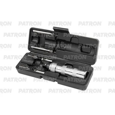 Отвертка ударная цельнометаллическая с набором бит, 8 пр. PATRON P-5064D