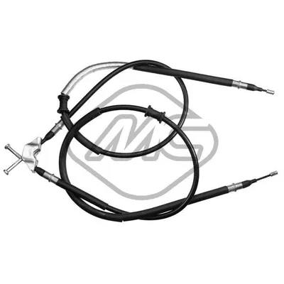 Трос ручника OPL ASTRA G ALL (DRUM BRAKE) Metalcaucho 80249