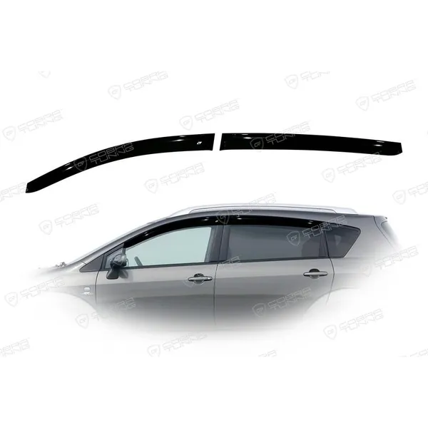 Дефлектора на окна Toyota Corolla Verso 2004-2008 EuroStandard деф.окон Cobra Tuning TE21304