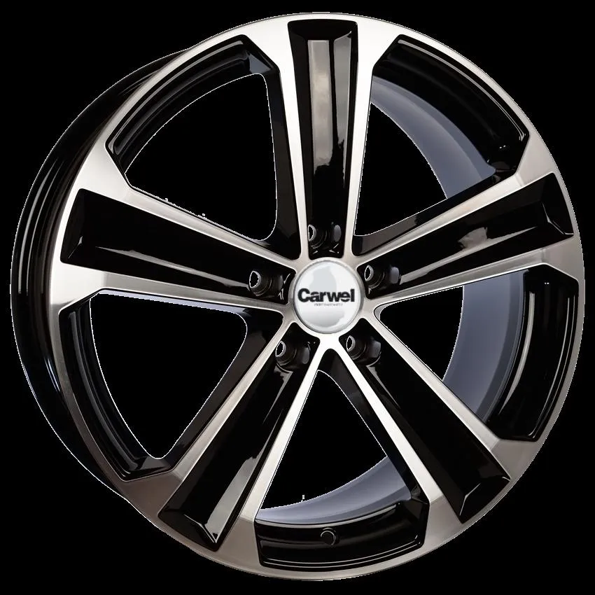 Диск литой R18 8J 5x114.3/67.1 ET46 Carwel Икар 224 AB 00071379