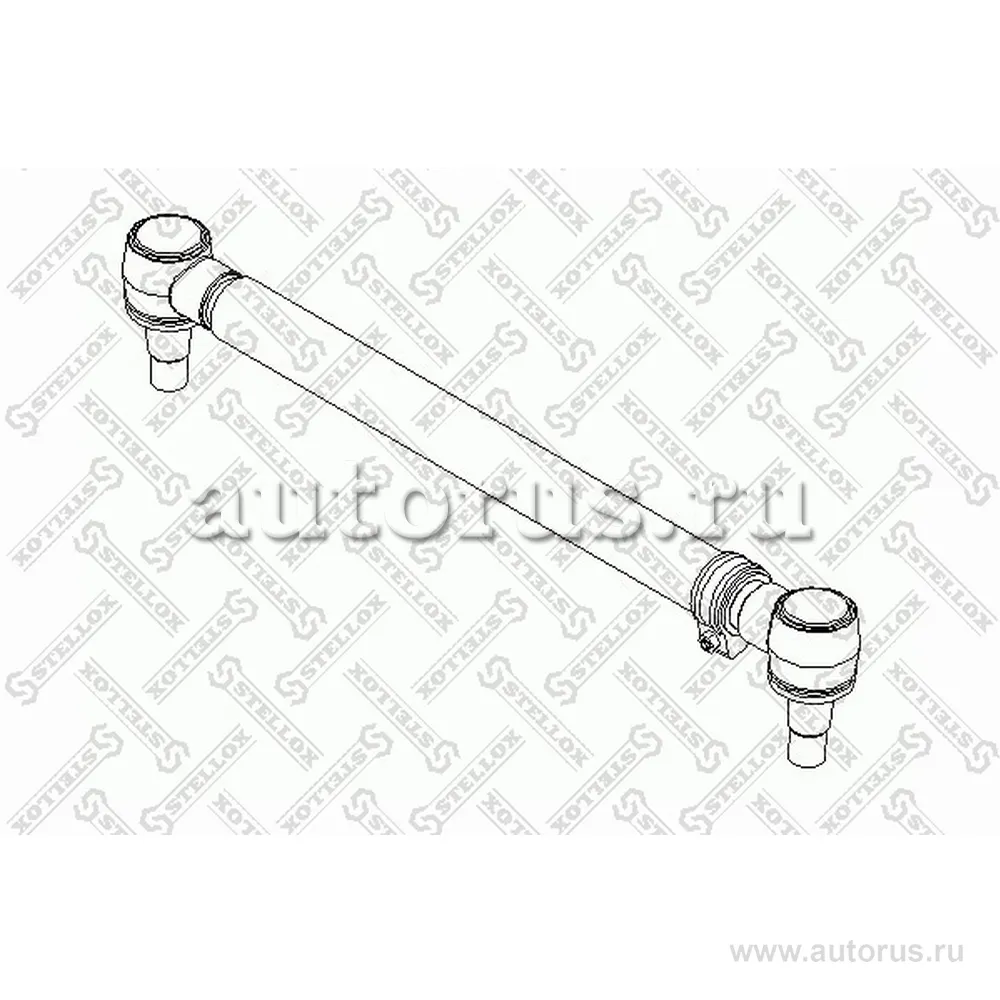 Тяга рулевая прод L 1070 d 40 изг-0 конус 30 MAN F90 STELLOX 84-35166-SX