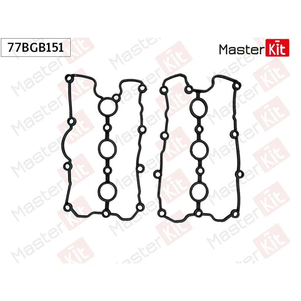 Прокладка клапанной крышки AUDI BDX, CAJA, CAKA, CALA, CCAA, CCBA, CCDA MASTERKIT 77BGB151